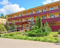 Санаторий Лесные озера в Витебской области, вид снаружи Санаторий Лесные озера (Витебская область)