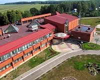 Санаторий Заря в Каширском шоссе, вид снаружи Санаторий Заря (Каширское шоссе)