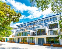 Отель Меридиан в Дагомысе, вид снаружи Отель Меридиан (Дагомыс)