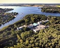 Отель Клязьма в Дмитровском шоссе, вид снаружи Отель Клязьма (Дмитровское шоссе)