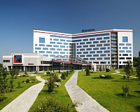 Отель Sheraton Skypoint Luxe в Ленинградском шоссе, вид снаружи Отель Sheraton Skypoint Luxe (Ленинградское шоссе)