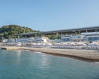 Санаторий Alean Family Sputnik 4* в Адлере, вид снаружи Санаторий Alean Family Sputnik 4* (Адлер)