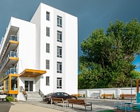 Отель Амфора в Анапе, вид снаружи Отель Амфора (Анапа)