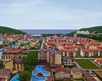 Отель Heliopark Aqua Resort 3* в Сукко, вид снаружи Отель Heliopark Aqua Resort 3* (Сукко)
