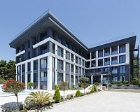 Отель Делос в Адлере, вид снаружи Отель Делос (Адлер)