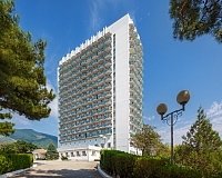 Отель Приветливый берег в Геленджике, вид снаружи Отель Приветливый берег (Геленджик)