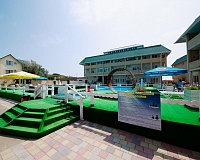 Отель ЮгРа в Анапе, вид снаружи Отель ЮгРа (Анапа)