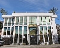 Отель Медовый в Гагре, вид снаружи Отель Медовый (Гагра)