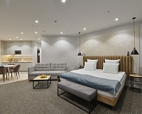 Отель Kristall Hotel&SPA в Светлогорске, вид снаружи Отель Kristall Hotel&SPA (Светлогорск)