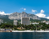 Санаторий Ай-Петри в Крыму, вид снаружи Санаторий Ай-Петри (Крым)