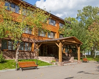 Отель СОЛНЕЧНЫЙ Park Hotel & Spa в Подмосковье, вид снаружи Отель СОЛНЕЧНЫЙ Park Hotel & Spa (Подмосковье)