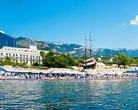 Отель Ореанда в Ялте, вид снаружи Отель Ореанда (Ялта)