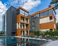 Отель Атмосфера в Геленджике, вид снаружи Отель Атмосфера (Геленджик)