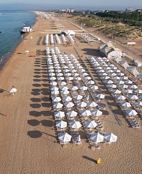 Отели Анапы на берегу моря с собственным пляжем