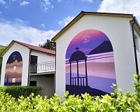 Отель Кабардинка в Геленджике, вид снаружи Отель Кабардинка (Геленджик)