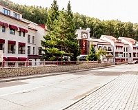 Санаторий Эдем в Белокурихе, вид снаружи Санаторий Эдем (Белокуриха)