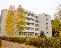 Санаторий Зеленый городок в Ивановской области, вид снаружи Санаторий Зеленый городок (Ивановская область)