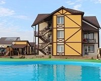 Отель ДельМар в Заозерном, вид снаружи Отель ДельМар (Заозерное)