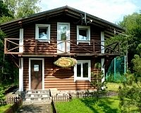 Отель Березовая роща в Дмитровском шоссе, вид снаружи Отель Березовая роща (Дмитровское шоссе)